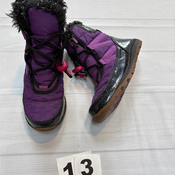 Sorel Girls Whitney Disney Anna Winter Boots size 13 - Picture 1 of 4
